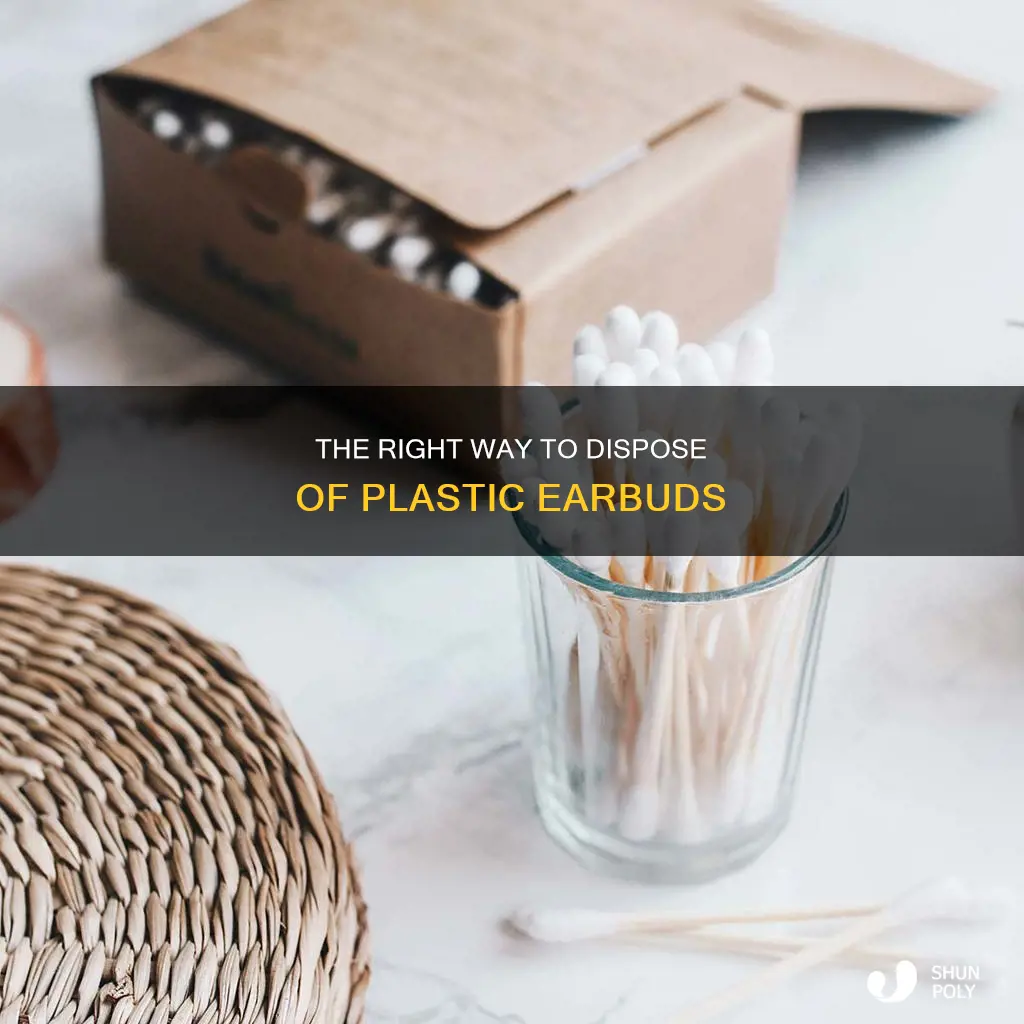 how to dispose of plastic earbuds