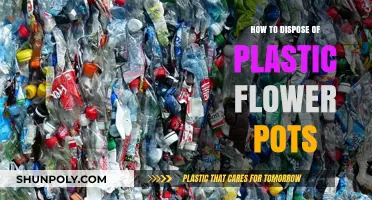 Dispose of Plastic Flower Pots the Right Way