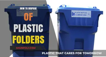 Dispose of Plastic Folders: A Guide to Environmentally-Friendly Methods