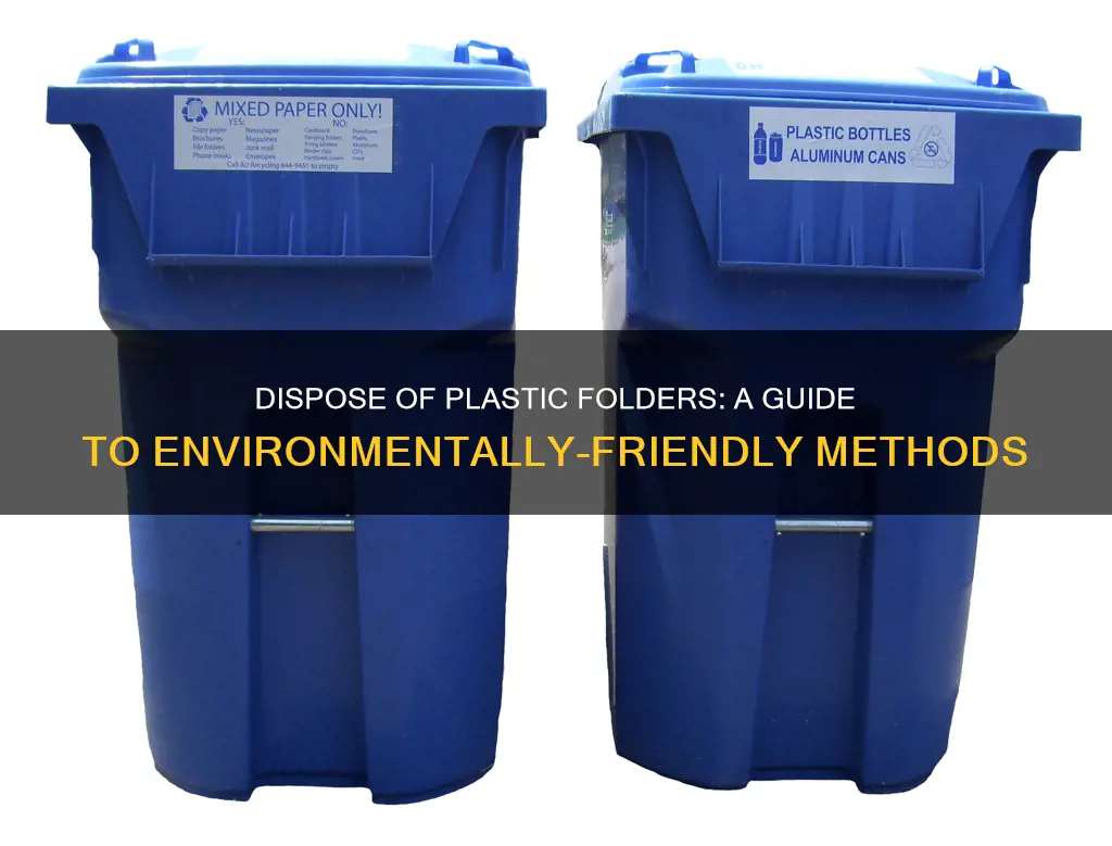 how to dispose of plastic folders