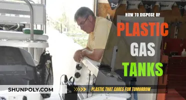 Dispose of Plastic Gas Tanks the Right Way