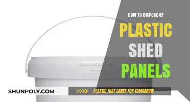 Dispose of Plastic Shed Panels the Right Way