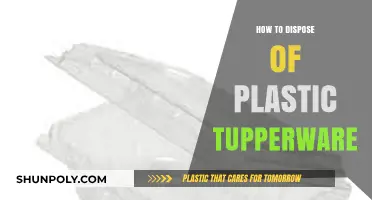 The Right Way to Dispose of Plastic Tupperware
