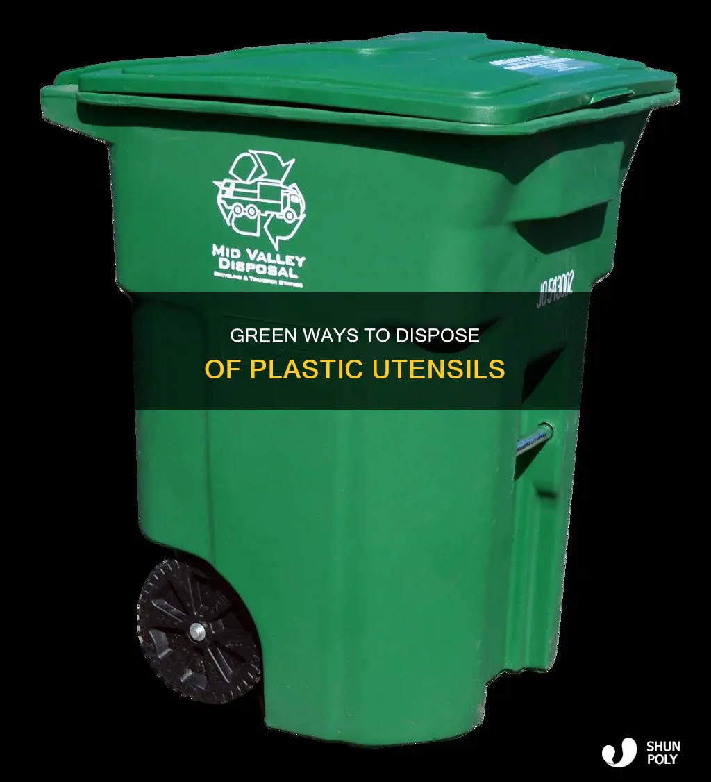 how to dispose of plastic utensils
