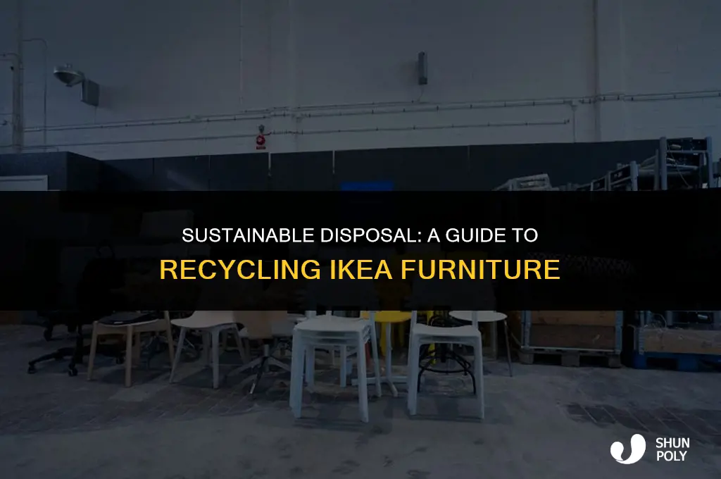how to dispose of wood and plastic ikea furniture