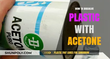 Dissolving Plastic: Acetone's Power Unveiled