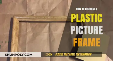 Transforming Plastic Frames: Distressing Techniques for a Vintage Look