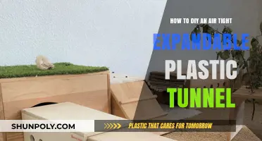 Crafting Your Own Airtight Expandable Plastic Tunnel: A DIY Guide