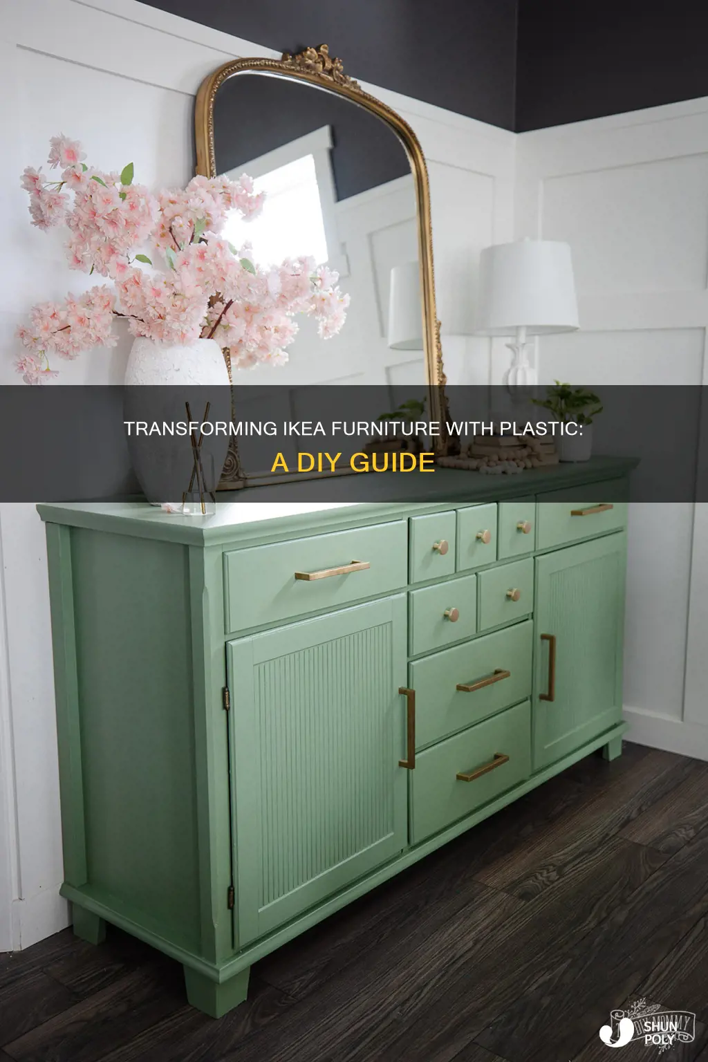 how to diy ikea furniture with plastic