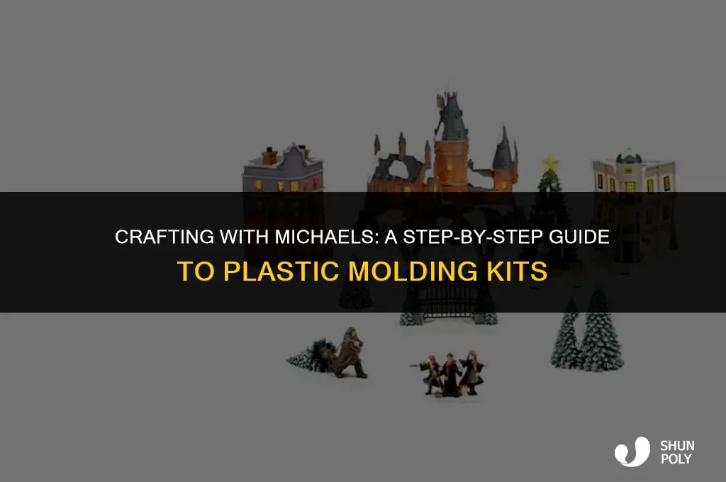how to do a michaels plastic molding kit