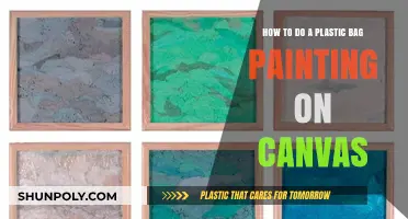 Creative Canvas Art: Plastic Bag Painting Techniques for Beginners