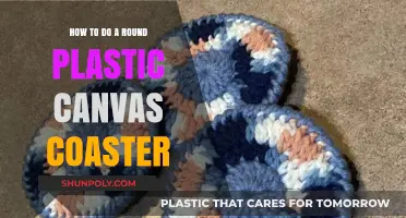 Crafting Coasters: A Step-by-Step Guide to Round Plastic Canvas Creations