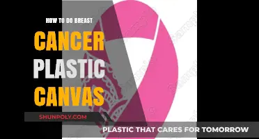 Creating Breast Cancer Awareness with Plastic Canvas