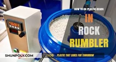 Crafting with Plastic Beads in a Rock Tumbler: A Beginner's Guide