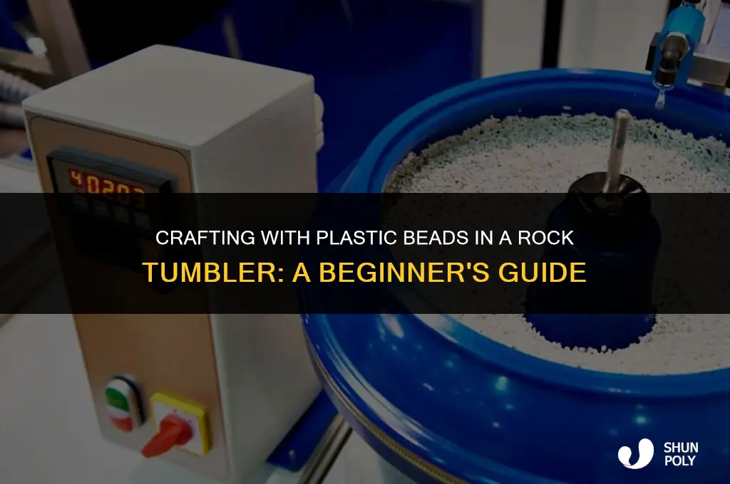 how to do plastic beads in rock rumbler