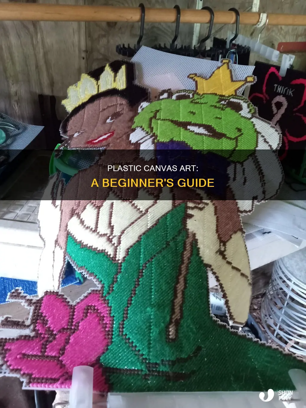how to do plastic canvas art