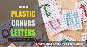 Plastic Canvas Letters: A Step-by-Step Guide
