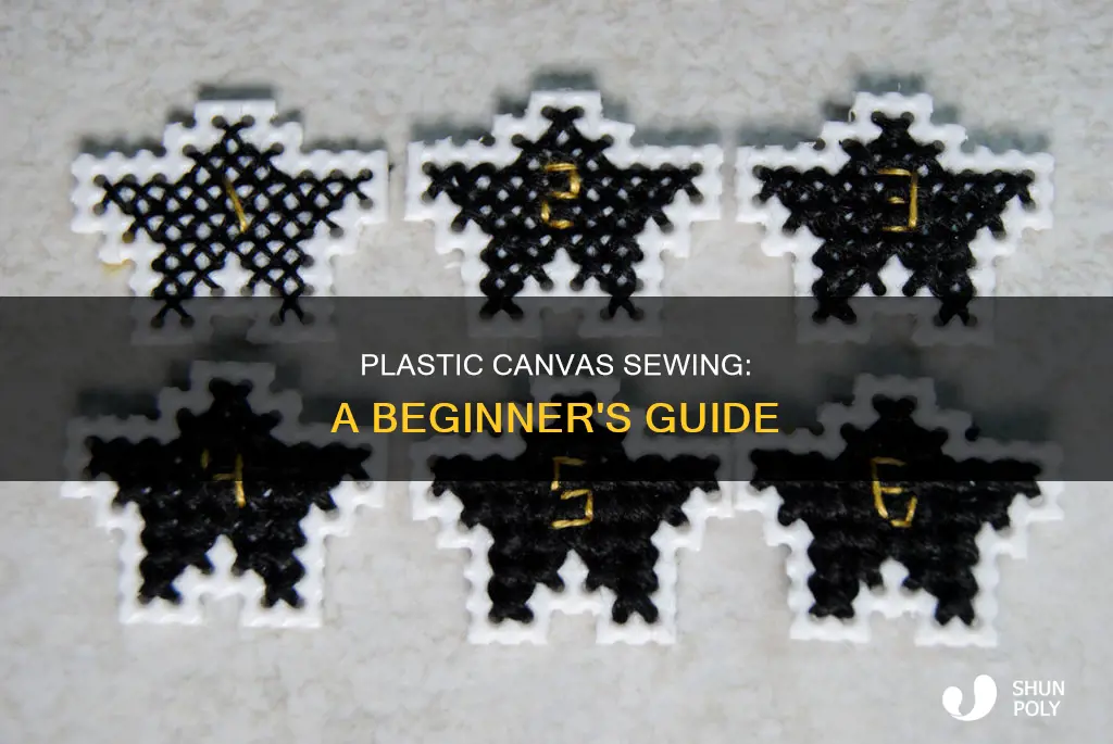 how to do plastic canvas sewing