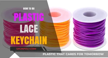 Plastic Lace Keychain: DIY Guide