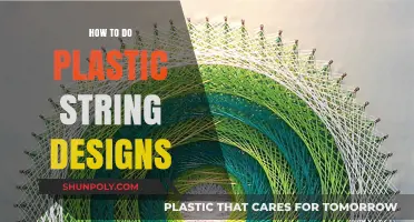 Creating Intricate Plastic String Designs: A Step-by-Step Guide