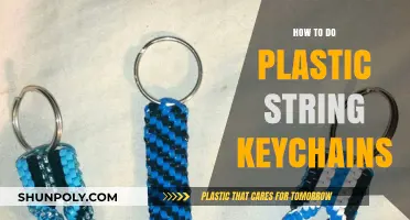 Creating Plastic String Keychains: A Beginner's Guide