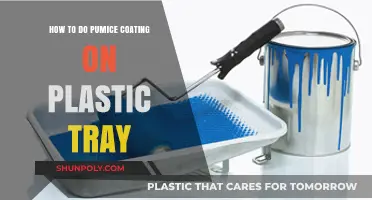 DIY Pumice Coating: Transforming Plastic Trays with a Volcanic Touch