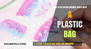 Easy Plastic Bag Water Marble Nails: A Creative DIY Guide