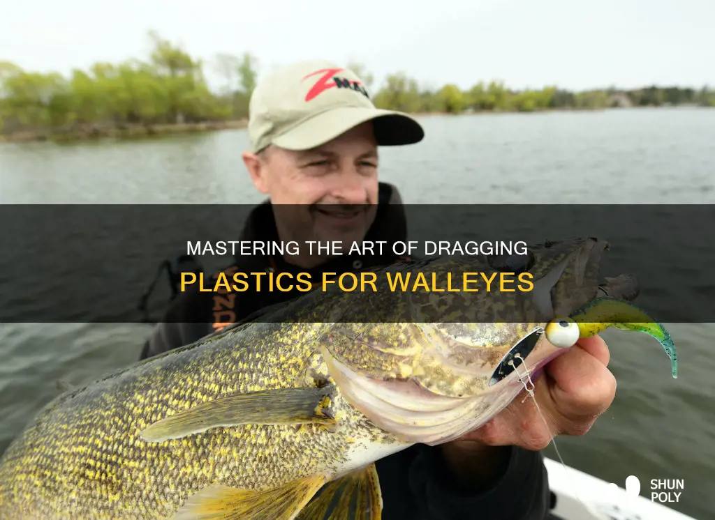 how to drag plastics for walleyes