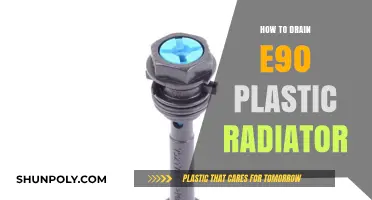 Draining Your E90 Plastic Radiator: Step-by-Step Guide