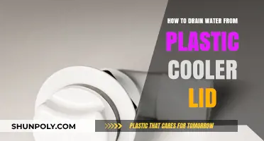 Efficiently Draining Your Plastic Cooler Lid: A Simple Guide