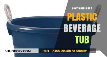 Elevate Your Party: Creative Ways to Dress Up a Plastic Beverage Tub