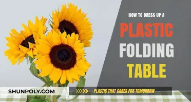 Elevate Your Event: Creative Ways to Dress Up a Plastic Folding Table