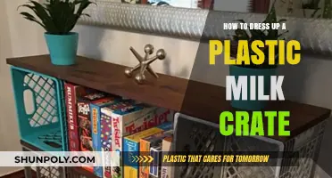 Creative Upcycling: Transforming Plastic Milk Crates into Stylish Storage Solutions