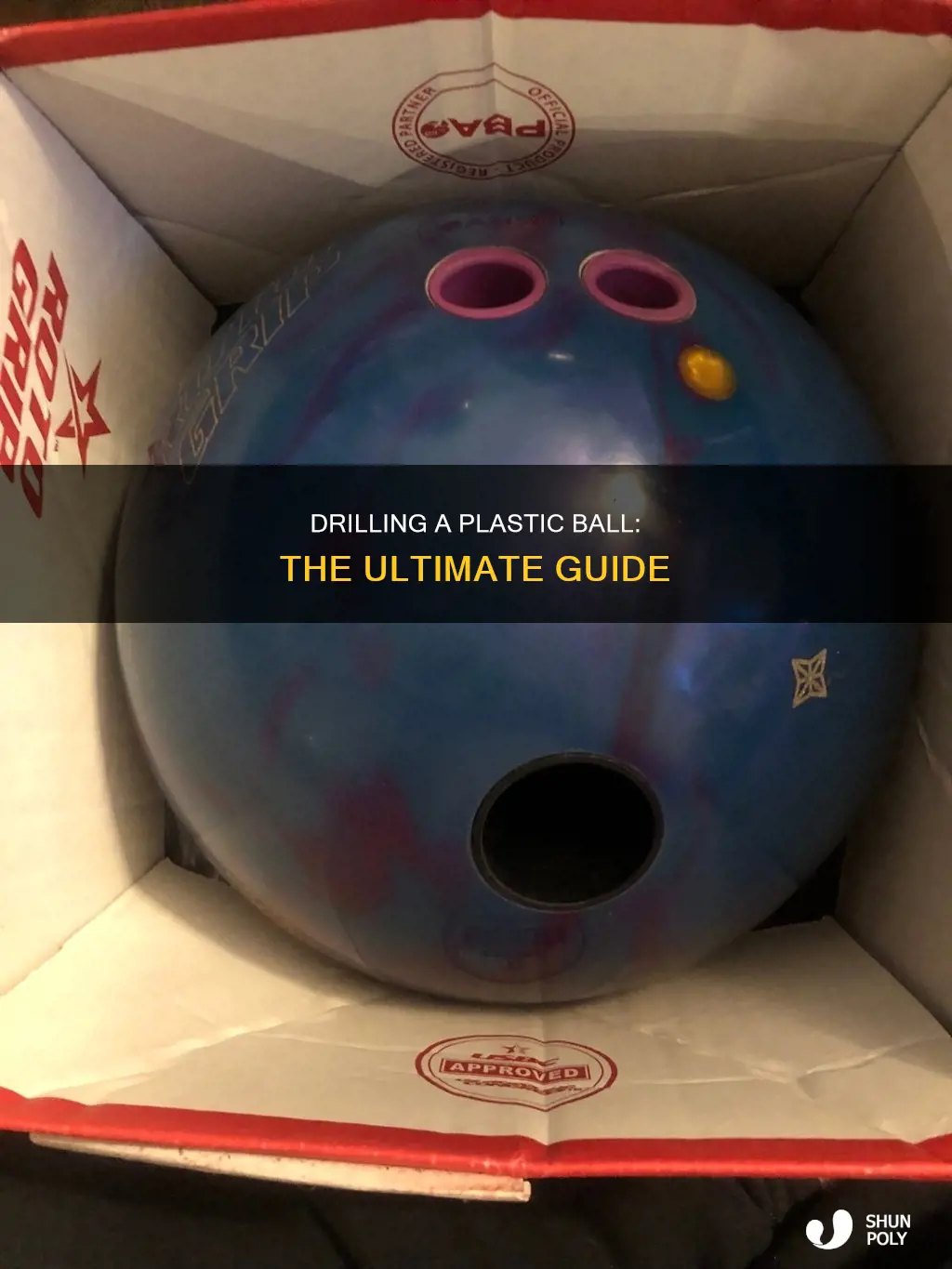 how to drill a plastic ball