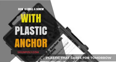 Mastering the Art of Drilling Screws with Plastic Anchors: A Guide