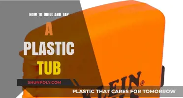 Mastering the Art of Drilling and Tapping Plastic Tubs: A Step-by-Step Guide