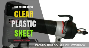Drilling Perfect Holes in Clear Plastic Sheets: A Step-by-Step Guide
