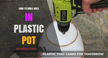 Drilling Holes in Plastic Pots: Easy Steps to Success