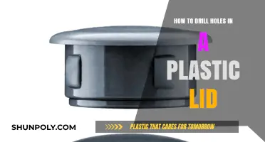 Mastering the Art of Drilling Holes in Plastic Lids: Tips and Tricks