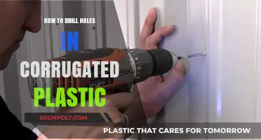 Drilling Holes in Corrugated Plastic: Easy Guide