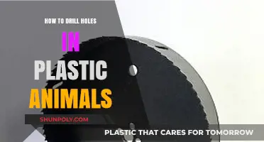 Drilling Holes in Plastic Animals: The Ultimate Guide