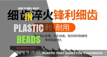 Drilling Plastic Beads: A Step-by-Step Guide