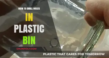 Drilling Holes in Plastic Bins: A Step-by-Step Guide
