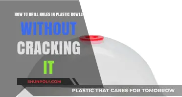 Drilling Holes in Plastic Bowls: A Crack-Free Guide