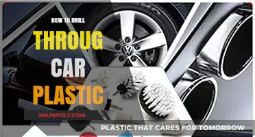 Drilling Through Car Plastic: The Ultimate Guide