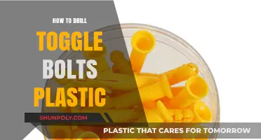 Drilling Toggle Bolts: Plastic Drilling Techniques