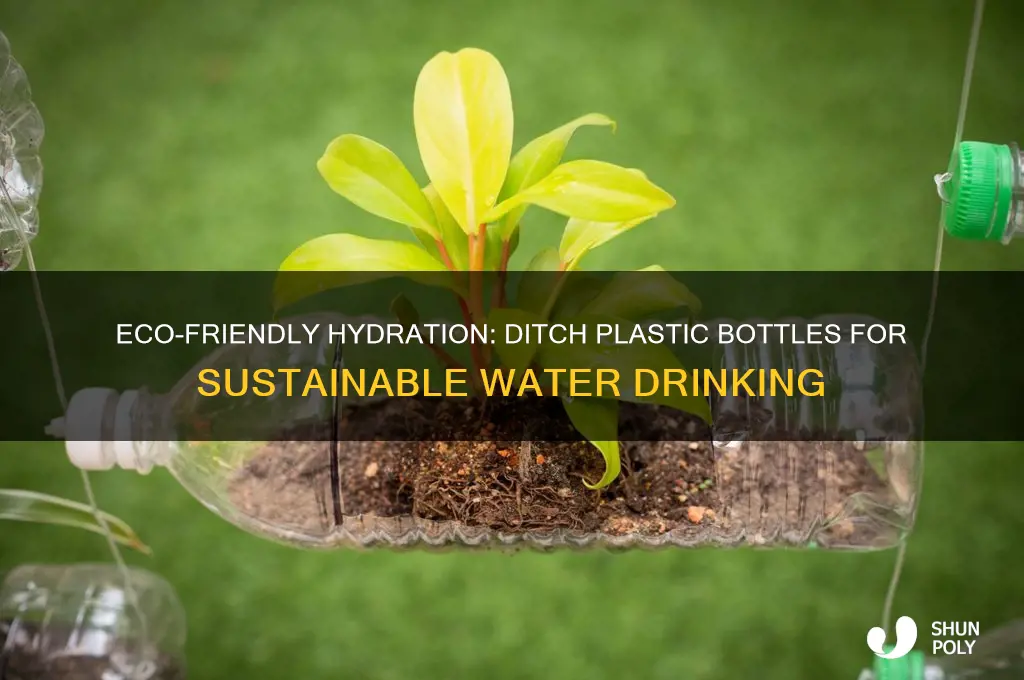 how to drink water without using plastic bottles