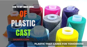 Quick Tips: Drying the Inner Lining of Your Plastic Cast