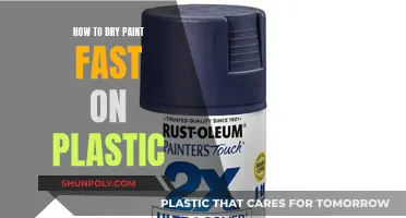 Quickly Drying Paint on Plastic: Fast and Effective Techniques