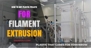 Efficiently Drying Plastic Pellets for High-Quality Filament Extrusion